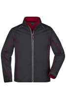Men's Zip-Off Softshell Jacket black/red