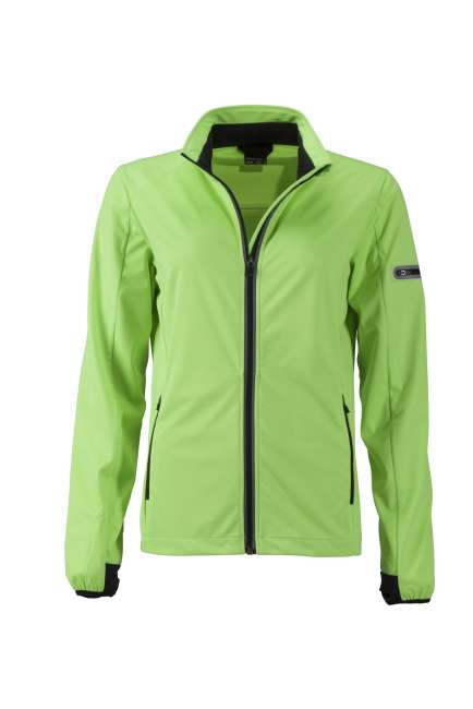 Ladies' Sports Softshell Jacket bright-green/black