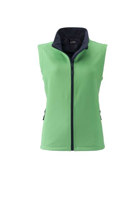 Ladies' Promo Softshell Vest green/navy