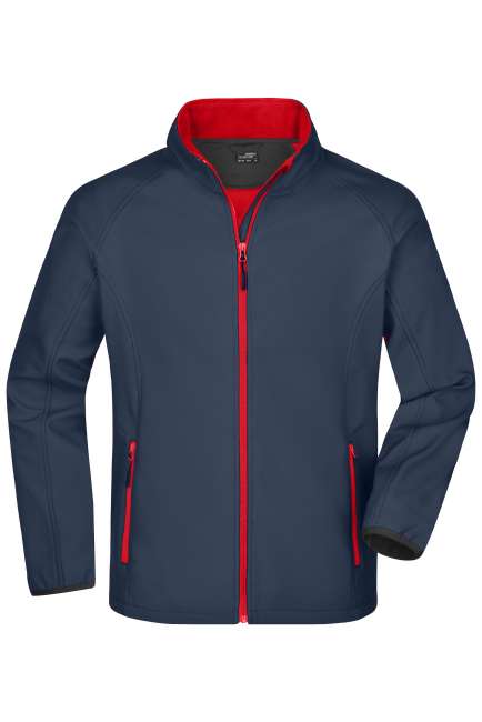Men's Promo Softshell Jacket iron-grey/red