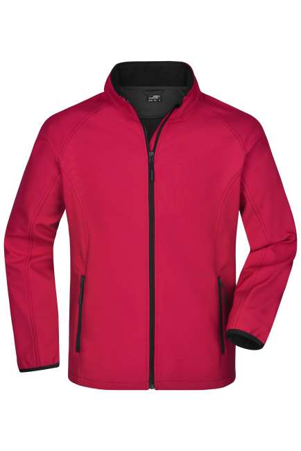 Men's Promo Softshell Jacket red/black