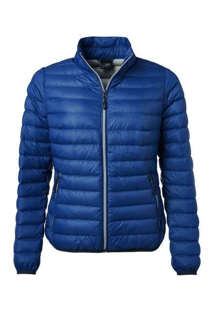 Ladies' Down Jacket indigo-blue/silver