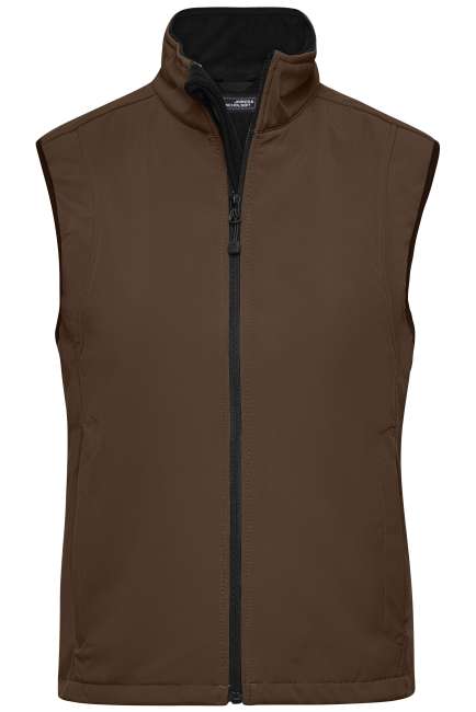 Ladies' Softshell Vest brown