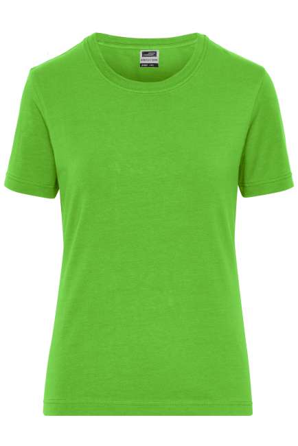 Ladies' BIO Stretch-T Work - SOLID - lime-green