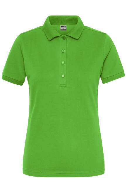 Ladies' BIO Stretch-Polo Work - SOLID - lime-green