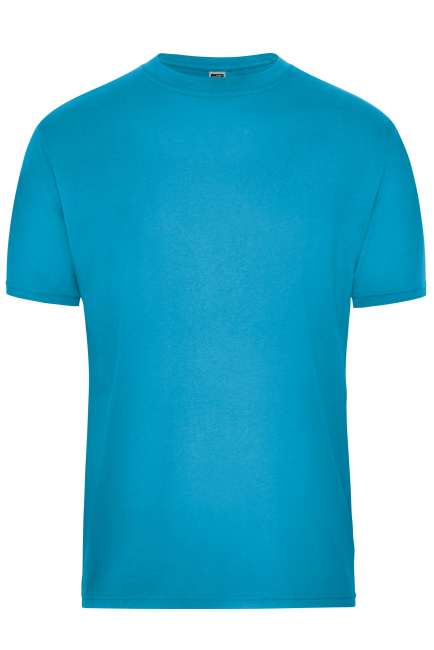 Men's BIO Workwear T-Shirt - SOLID - turquoise