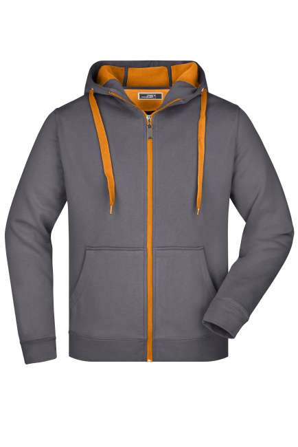 Men's Doubleface Jacket carbon/orange