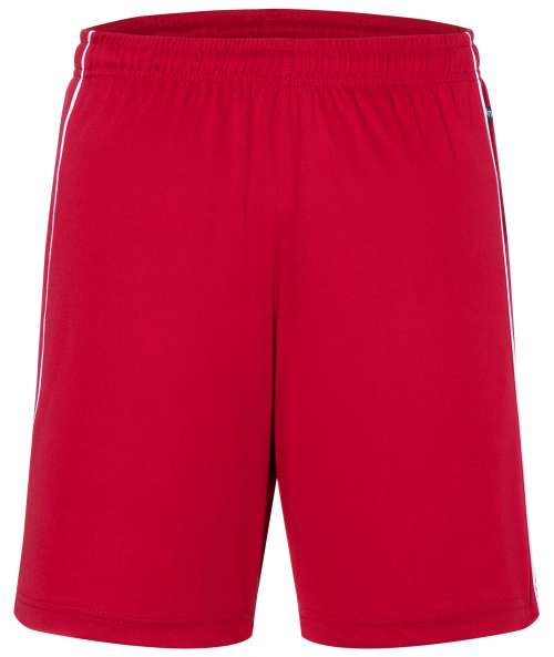 Basic Team Shorts red/white