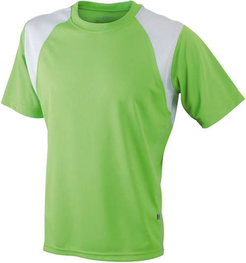 Men's Running-T lime-green/white