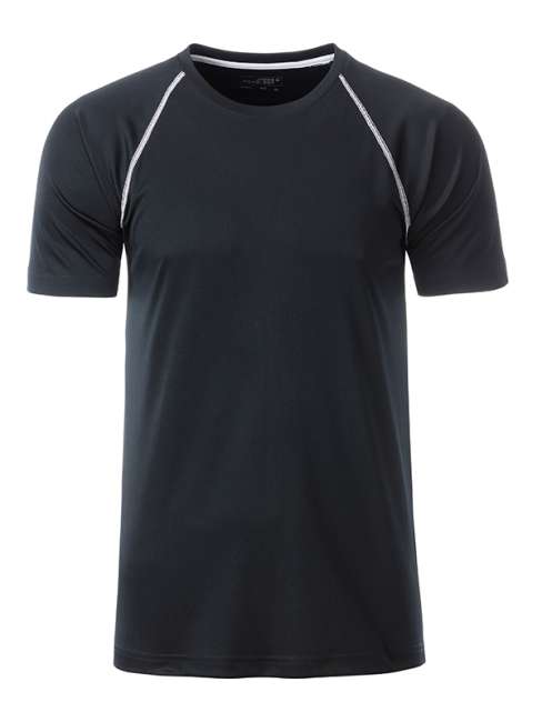 Men's Sports T-Shirt black/white
