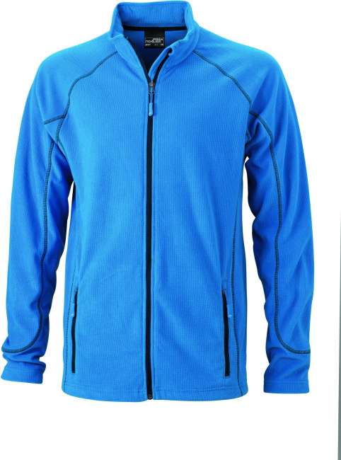 Men's Structure Fleece Jacket aqua/navy
