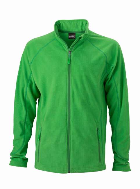 Men's Structure Fleece Jacket green/dark-green