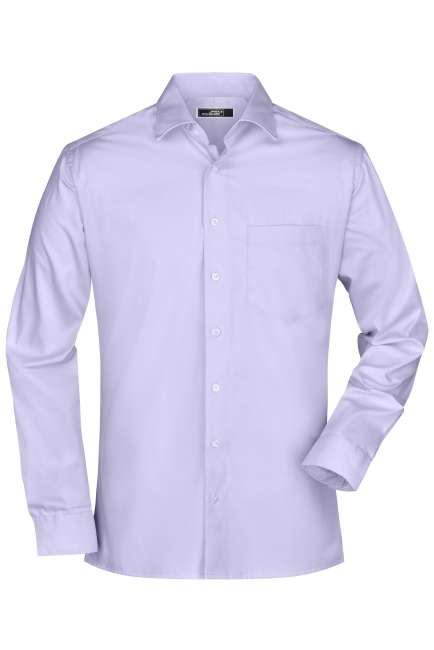 Men's Business Shirt Long-Sleeved lilac