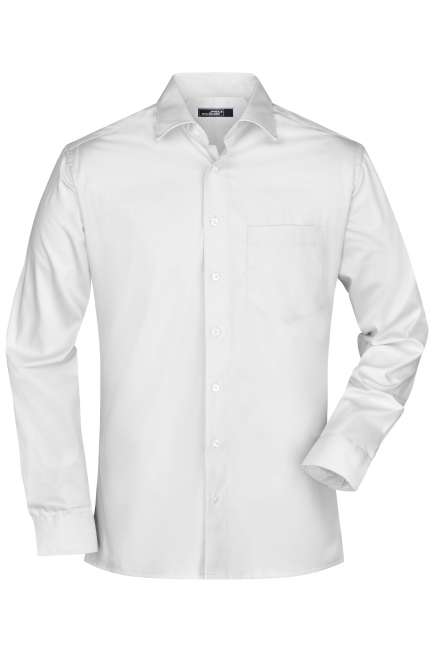 Men's Business Shirt Long-Sleeved white