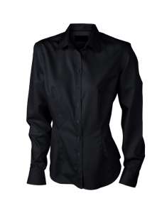 Ladies' Long-Sleeved Blouse black