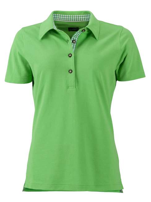 Ladies' Traditional Polo lime-green/lime-green-white
