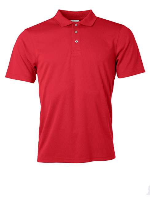 Men's Active Polo red