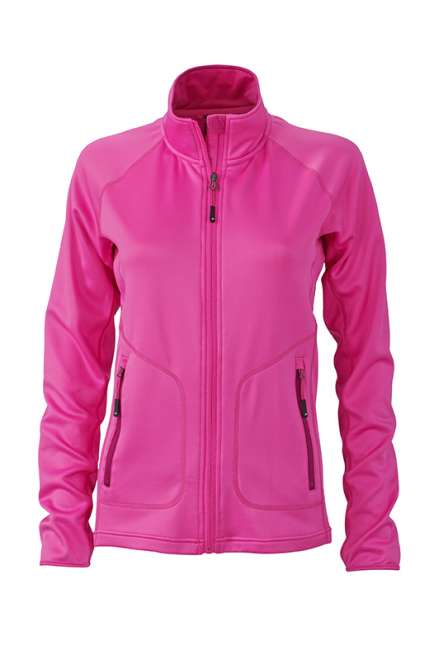 Ladies' Stretchfleece Jacket pink/fuchsia