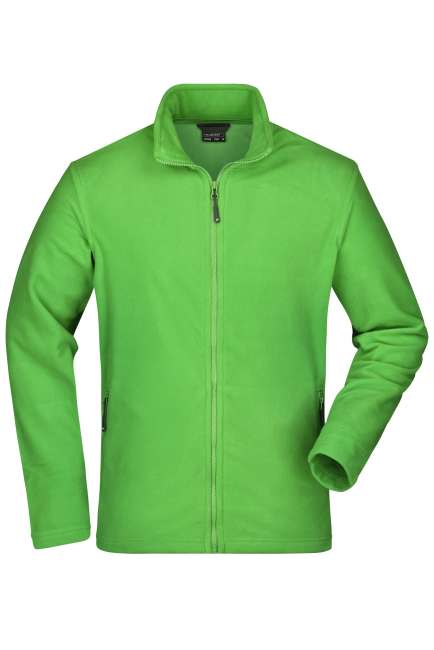 Men's Basic Fleece Jacket spring-green