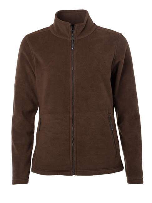 Ladies' Fleece Jacket brown