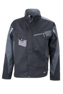 Workwear Jacket - STRONG - black/carbon