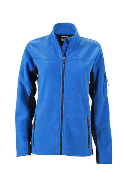 Ladies' Workwear Fleece Jacket - STRONG - royal/navy