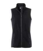 Ladies' Workwear Fleece Vest - STRONG - black/carbon
