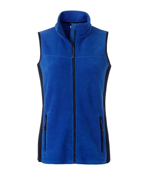 Ladies' Workwear Fleece Vest - STRONG - royal/navy