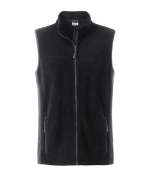 Men's Workwear Fleece Vest - STRONG - black/carbon