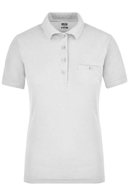 Ladies' Workwear Polo Pocket white