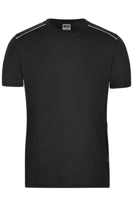 Men's Workwear T-Shirt - SOLID - black