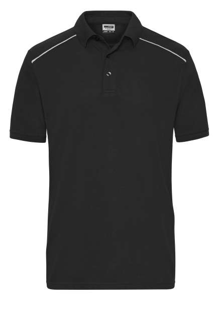 Men's  Workwear Polo - SOLID - black