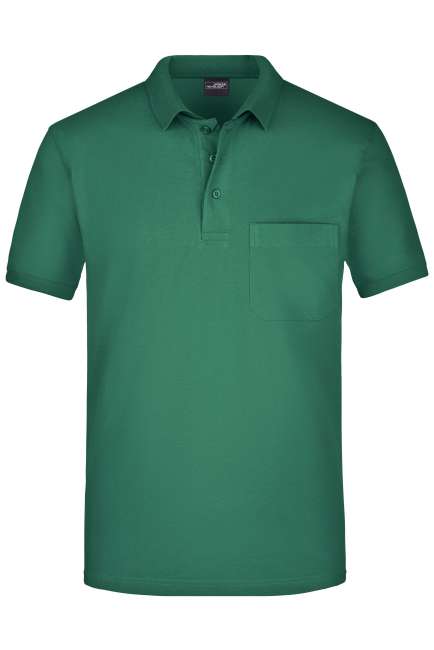 Men's Polo Pocket dark-green