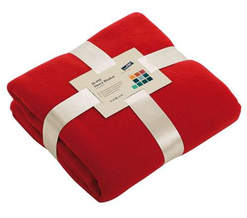 Fleece Blanket red