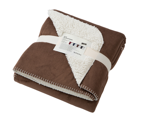 Cosy Hearth Blanket brown/natural