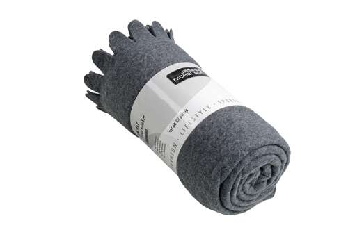Fleece Blanket light-grey-melange
