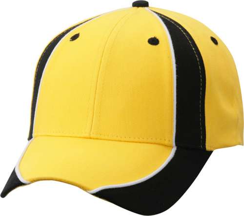 Club Cap yellow/black/white