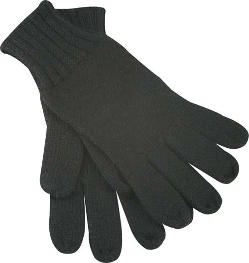 Knitted Gloves black