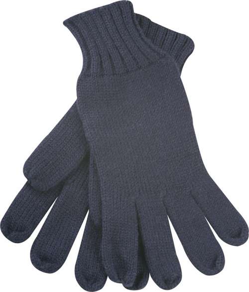 Knitted Gloves navy