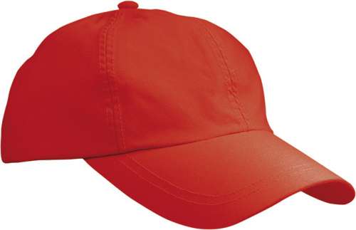 6 Panel Outdoor-Sports-Cap red