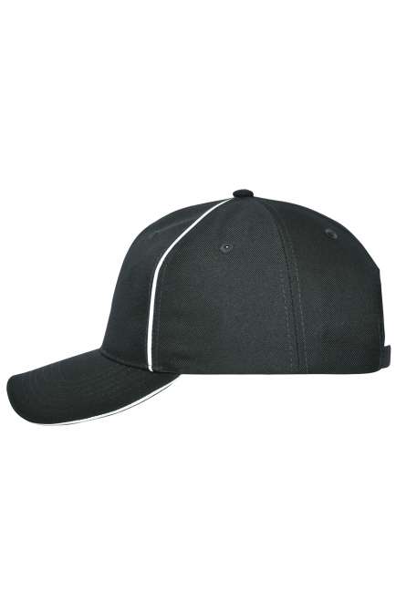 6 Panel Workwear Cap - SOLID - carbon