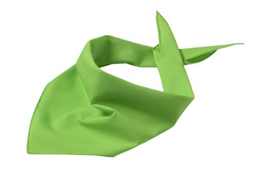Triangular Scarf lime-green