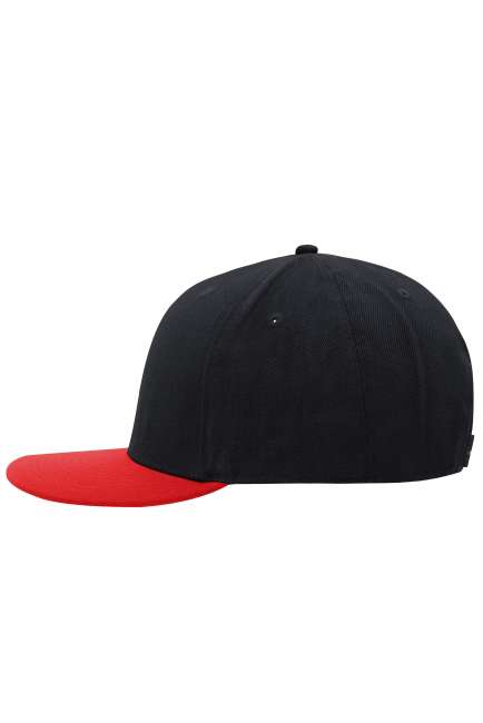 6 Panel Pro Cap Style black/red