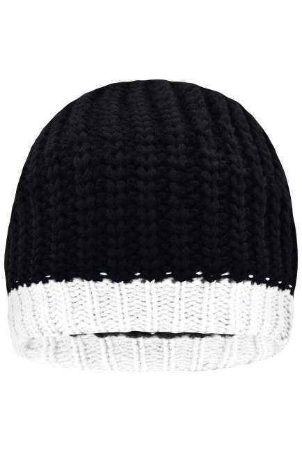 Wintersport Hat black/white