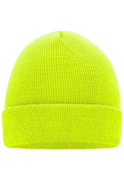 Knitted Cap bright-yellow