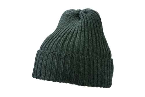 Warm Knitted Cap dark-grey-melange