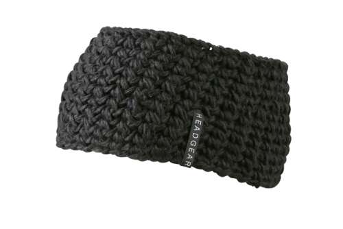 Crocheted Headband black