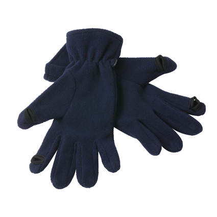 Touch-Screen Fleece Gloves navy