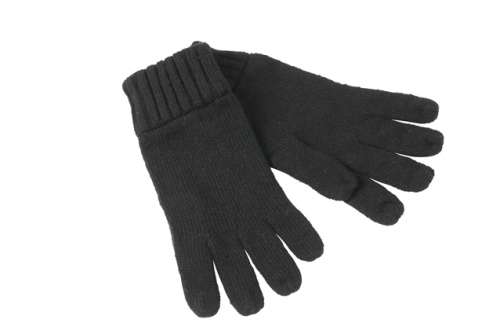 Melange Gloves Basic black