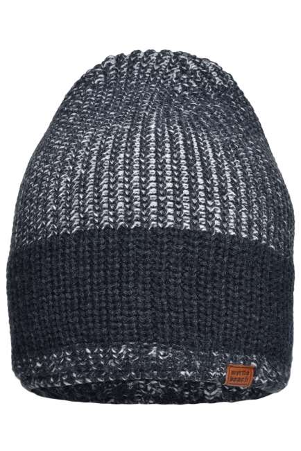 Urban Knitted Hat navy/silver